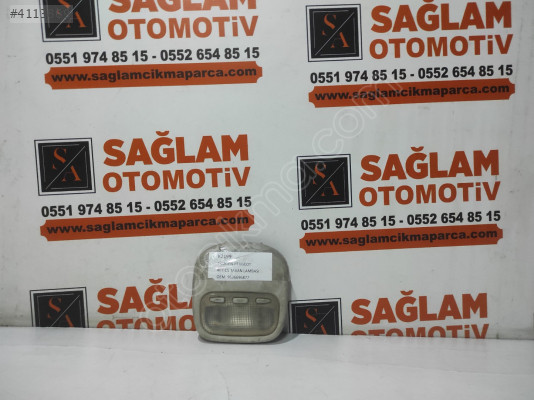 CİTROEN-PEUGEOT 407-C5 ÇIKMA TAVAN LAMBASI OEM; 9636696877