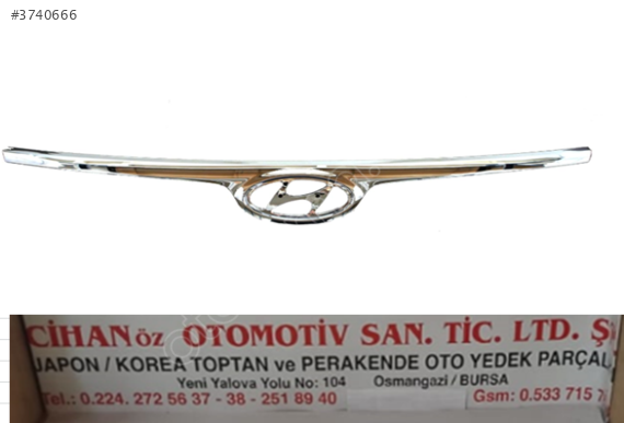 HYUNDAİ İ30 PANJUR ÜST NİKELAJI 2007-2012 86352-2L000**