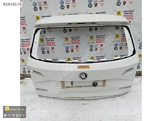 SKODA KAROQ BAGAJ KAPAĞI OEM 57A827159 ÇIKMA SÖKME YEDEK PARÇA