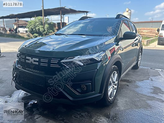 DACİA SANDERO STEPWAY 2023-24 HURDA BELGELİ PARÇA SATILIK RENKAY