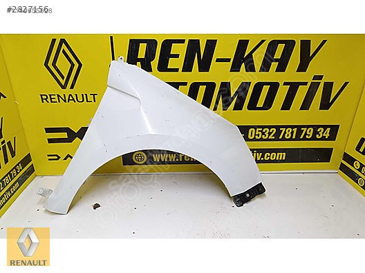 Renault R5 Beyaz Sağ Ön Çamurluk - Orjinal Çıkma Parça