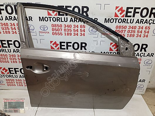 TOYOTA AURİS SAĞ ÖN KAPI ÇIKMA ORİJİNAL PARÇA 2013-2018