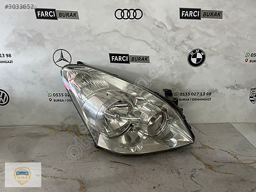 TOYOTA VERSO SAĞ FAR ORJİNAL