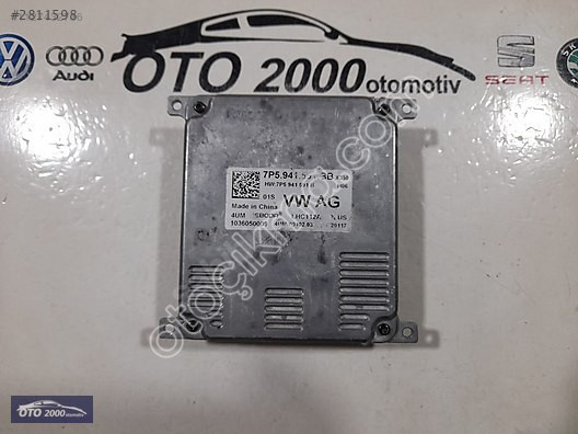 7P5941591BB-7P5941591B VW SKODA AUDİ XENON FAR BEYNİ