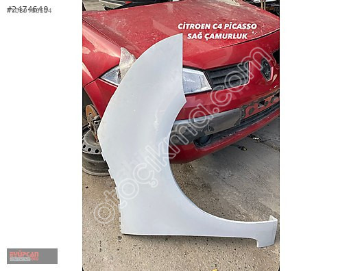 Citroen C4 Picasso İçin Sağ Ön Çamurluk - Oto Yedek Par