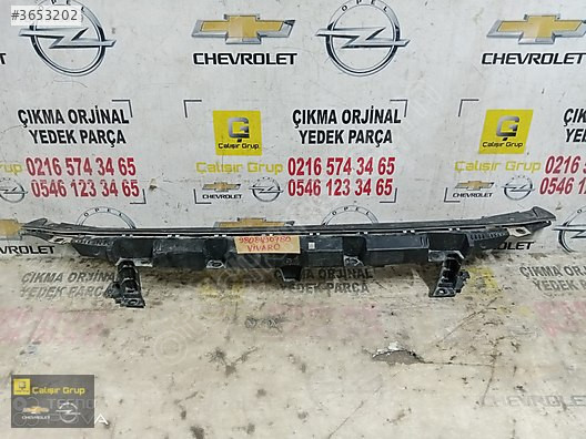 VİVARO C TAMPON ÜST PANEL OEM 9808490780 ÇIKMA SÖKME YEDEK PARÇA