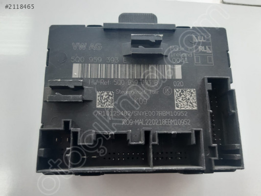 5Q0959393E vw tiguan kapı kontrol beyni
