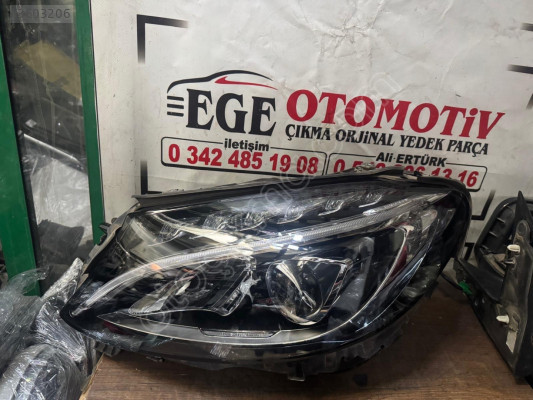 MERCEDES C SERİSİ W205 KASA SOL FAR ORJINAL HATASIZ