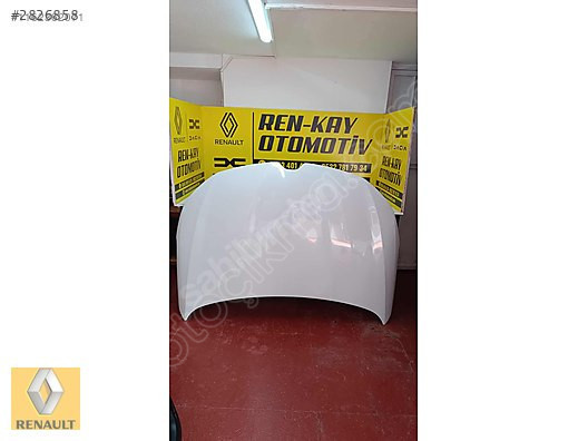 Beyaz Renault Megane 4 Sökme Kaput - Boyasız ve Renk Ayarı Yap
