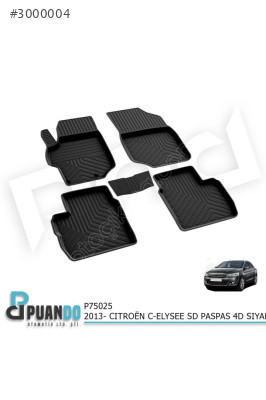 2013- CITROËN C-ELYSEE SD PASPAS 4D SIYAH