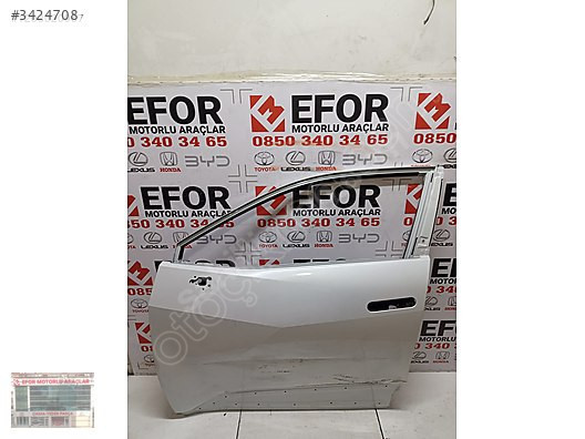 TOYOTA CHR ORJİNAL ÇIKMA SOL ÖN KAPI 23-24