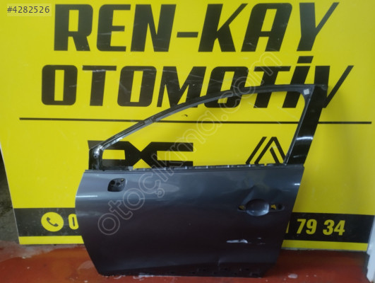 801112987R RENAULT CLİO 4 SOL ÖN KAPI FÜME ORJ ÇIKMA RENKAY