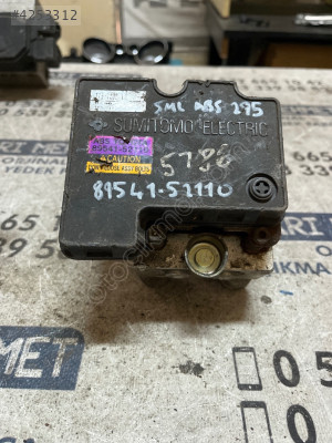 ÇIKMA TOYOTA YARIS 89541-52110 44510-52220 ABS BEYNİ