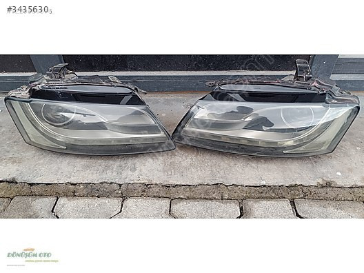 AUDİ A5 ÇIKMA ORJİNAL SAĞ SOL FAR DOLU 2008 - 2012