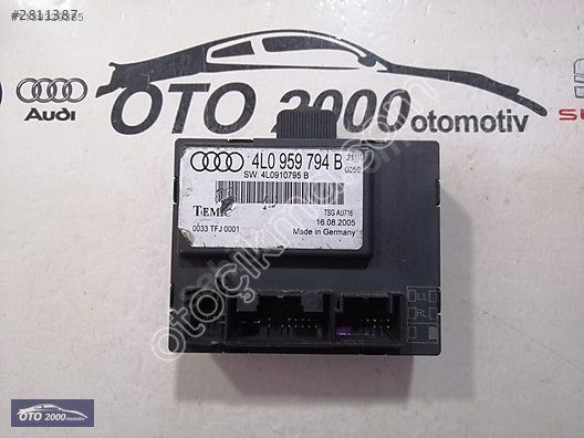 4L0959794B AUDİ Q7 2007-2009 KAPI KONTROL MODÜLÜ