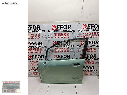 HONDA JAZZ ORJİNAL ÇIKMA SOL ÖN KAPI 06-08