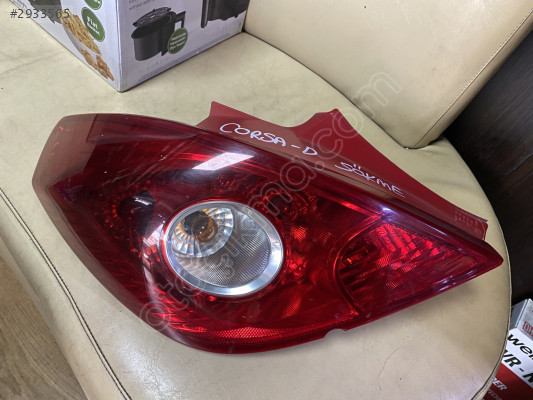 OPEL CORSA D TEK KAPI SOL STOP SÖKME 13186350 CANCAN OPEL