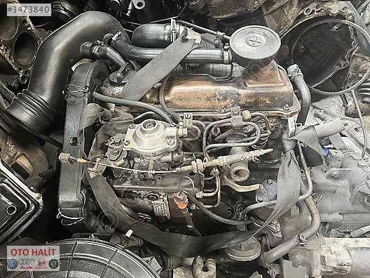 vw GOLF MK2 Turbo Dizel Motor çıkma 1.6TD