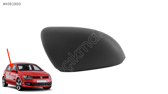 6R0857538B VW POLO 10-16 SAĞ AYNA KAPAĞI