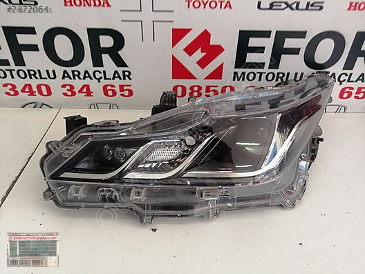 TOYOTA TOYOTA SOL FAR ÇIKMA ORJİNAL PARÇA 2019-2023