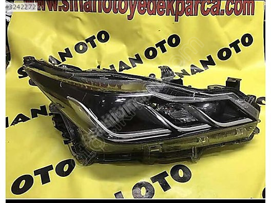 TOYOTA COROLLA 2020 2021 2022 SAĞ FAR ORİJİNAL ÇIKMA HATASIZ