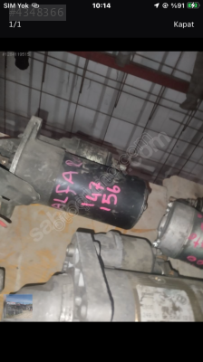 Alfa romeo 147 ve 156 uyumlu marş dinamosu