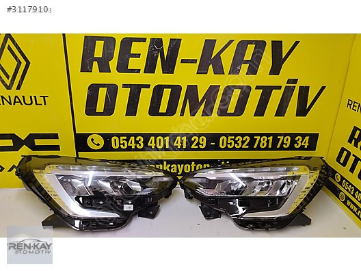 260604183R / 260100902R RENAULT CLİO 5 JOY SAĞ SOL FAR ORİJİNAL