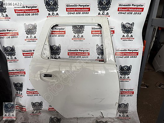 DACİA DUSTER ÇIKMA ORJİNAL SAĞ ARKA KAPI TEMİZ