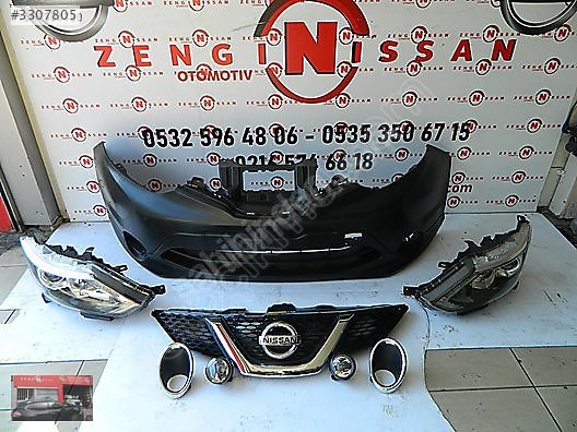Nissan Qashqai J11 2014-2017 Ön Tampon Set Sıfır Yedek Parça