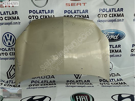 Renault Clio sembol motor kaputu orjinal göçük hasarlı