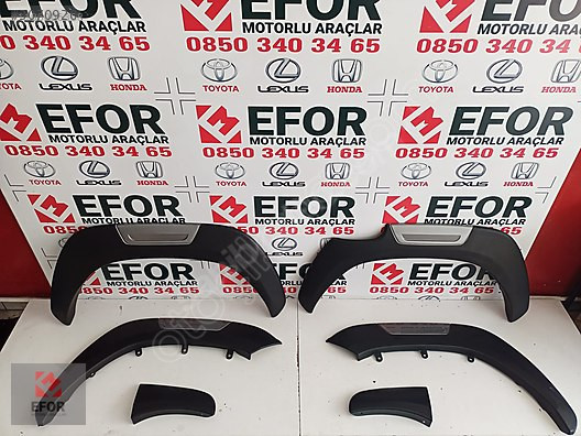 TOYOTA HİLUX SIFIR DODİK TAKIM ÇAMURLUK 21-23 OEM NO:53087-YP010