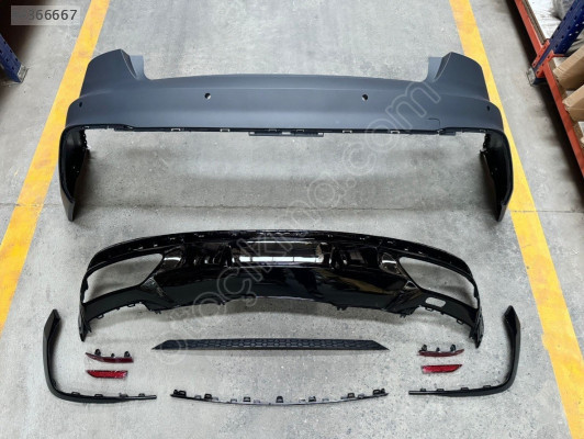 ARKA TAMPON SET S-LİNE (SİYAH ÇITALI) A4 2020- SIFIR