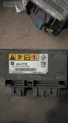 22922716 OPEL İNSİGNİA İÇİN AİRBAG BEYNİ