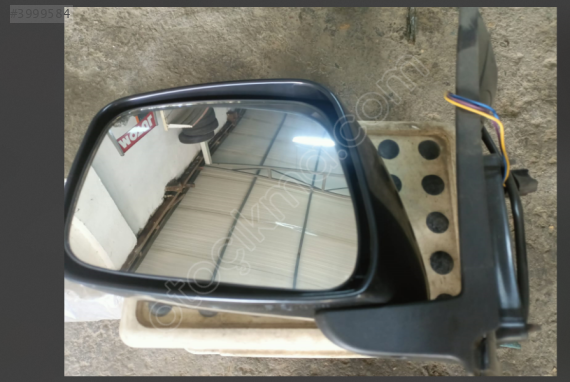 NAVARA SİYAH SOL AYNA ELEKTRİKİLİ ISITMALI