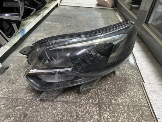 Peugeot expert sol far mercekli siyah