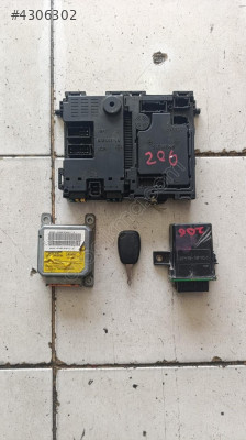 206 SİGORTA TABLASI AİRBAG BEYNİ ORJİNAL ÇIKMA