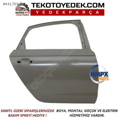 AUDİ A6 ARKA KAPI SAĞ SOL 2011 2012 2013 2014 2015 2016 2017 2018