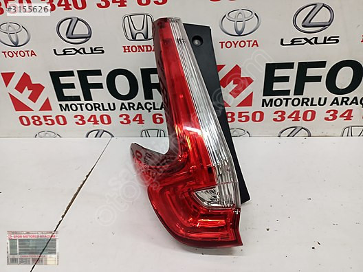HONDA CRV ORJİNAL ÇIKMA SOL ARKA STOP 19-22