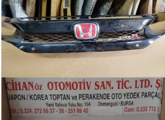 HONDA PANJUR CIVIC TYPER 2016-2021 ÇIKMA SENSÖR DELİKLİ