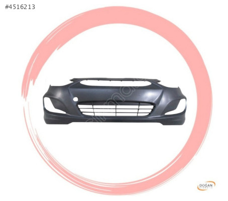 HYUNDAI ACCENT ÖN TAMPON (ORTA IZGARALI)  BLUE 2011-