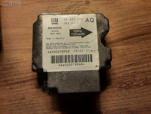 OPEL ASTRA G AIRBAG KONTROL ÜNİTESI AIRBAG BEYİNİ