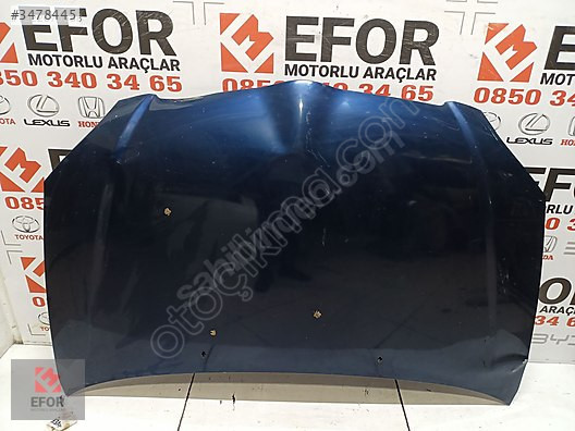 TOYOTA COROLLA HB MOTOR KAPUTU ÇIKMA ORİJİNAL PARÇA 2002-2007