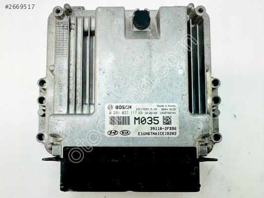 Kia Sorento 2.2 CRDI Motor Beyni 39110-2FBB6 0281033117 EDC17C57