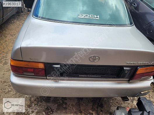 101 COROLLA EFSANE KASA BAGAJ ÇEŞİTLERİMİZ MEVCUTTUR
