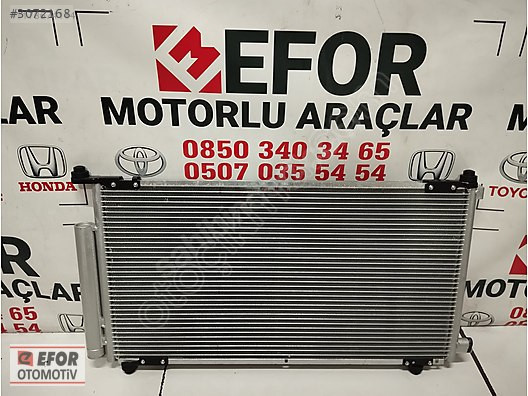 HONDA CRV SIFIR KLİMA RADYATÖR 2.0 02-06 OEM NO: 80101-SCA-A01