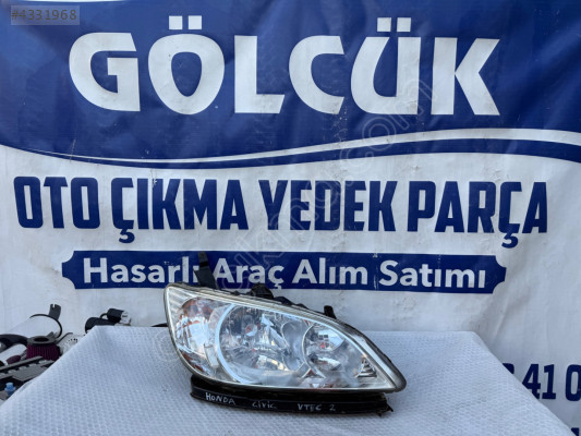 Honda Civic Vtec 2 Sağ Ön Far ORJİNAL