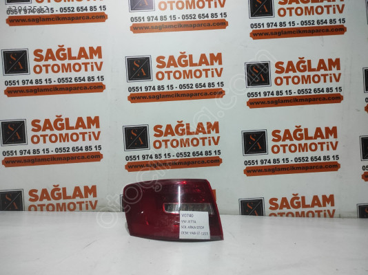 VW JETTA ÇIKMA  SOL ARKA STOP OEM; YAB-ST-0215