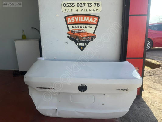 EGEA SEDAN BAGAJ KAPAĞI ORJİNAL BEYAZ