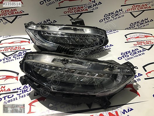 FC5 CİVİC LED FAR ORJİNAL