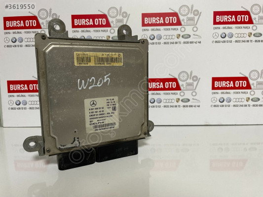 MERCEDES W205 C220D W253 GLC 651 MOTOR BEYNİ A6519005203 ORJİNAL
